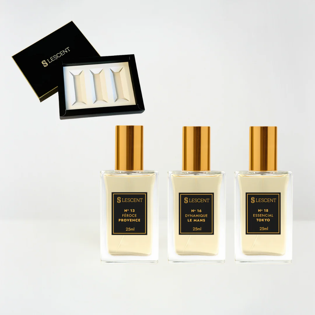 Caixa + Kit Trilogia Intensa Nº 13 + Nº 18 + Nº 16 25ml