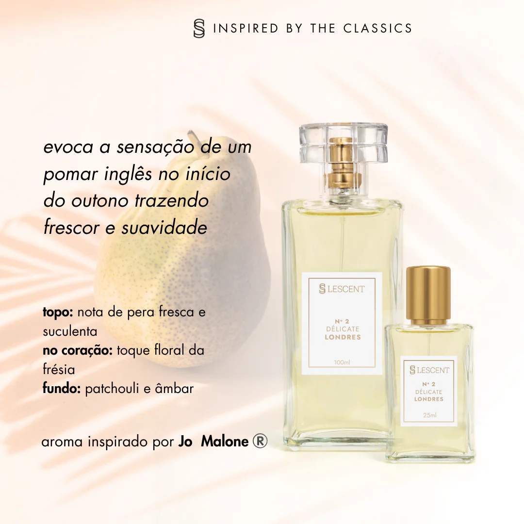 Kit Dueto Délicate Londres Nº 2 | 100ml + Nº 2 | 25ml - Image 3