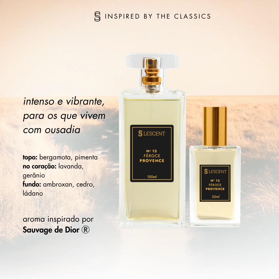 Kit Dueto Féroce Provence Nº 13 | 100ml + Nº 13 | 25ml - Image 2