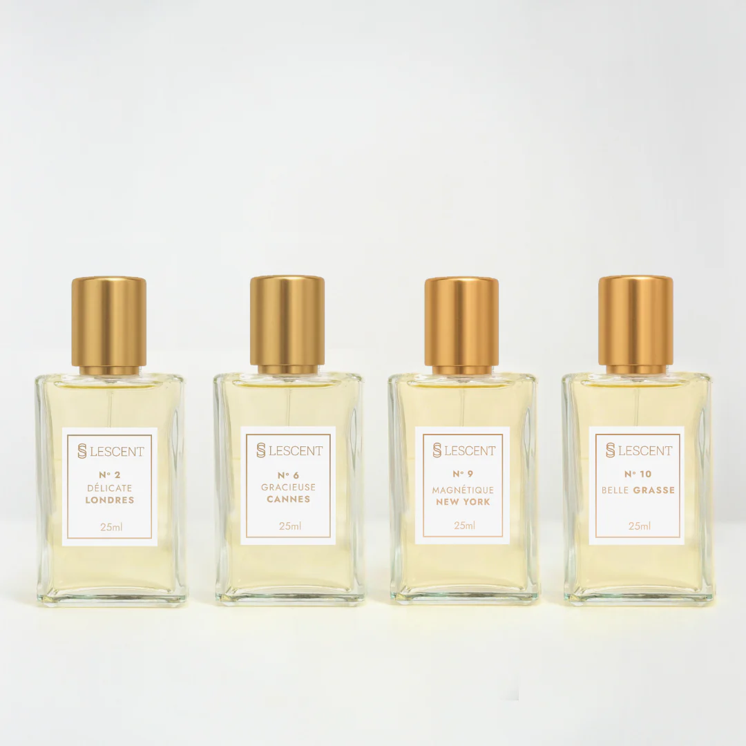 Kit Quarteto Clássico Femininos Nº 2 + Nº 6 + Nº 9+ Nº 10 | 25ml