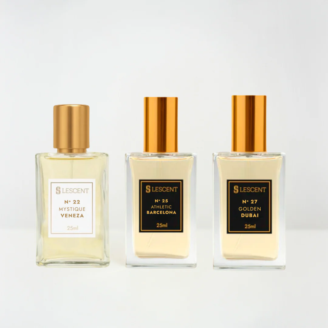 Kit Trilogia Hit Unissex Nº 22 + Nº 25 + Nº 27 | 25ml